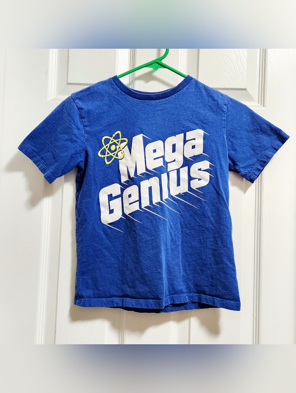 Kids Mega Genius Cobalt Blue Graphic T‑Shirt